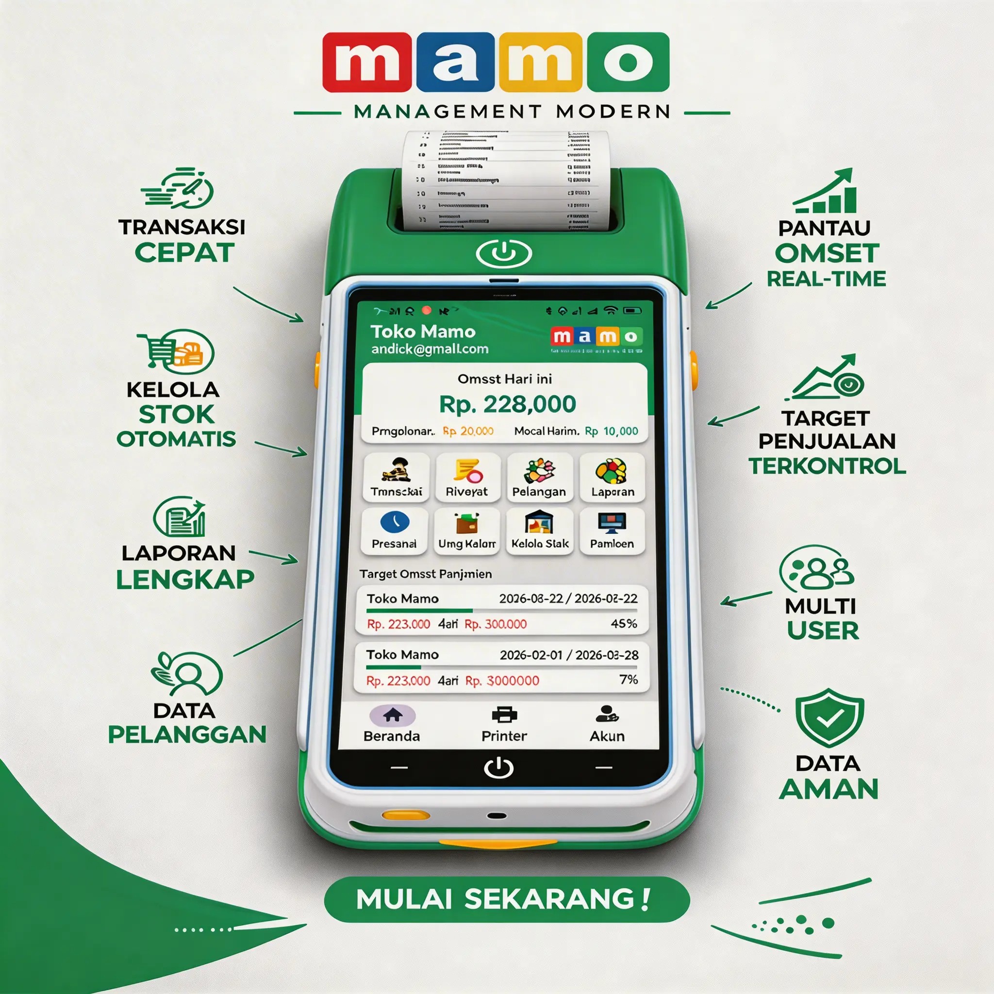 Kasir Android Berlangganan